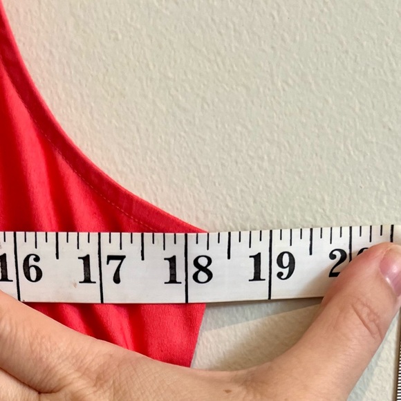 Sail to Sable Women’s Tunic Shift Dress Sz M Salmon Navy Color-block Preppy - Picture 6 of 8